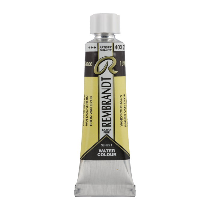 Rembrandt Aquarelle en Tube 10 ml Brun Van Dyck 403 Rembrandt Aquarelle en Tube 10 ml Brun Van Dyck 403