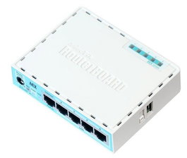 MikroTik RB750Gr3 hEX Routeur Gigabit 5 Ports, CPU Dual-Core 880 MHz MT7621A, 256 Mo RAM, Port USB, Slot MicroSD