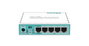 MikroTik RB750Gr3 hEX Routeur Gigabit 5 Ports, CPU Dual-Core 880 MHz MT7621A, 256 Mo RAM, Port USB, Slot MicroSD