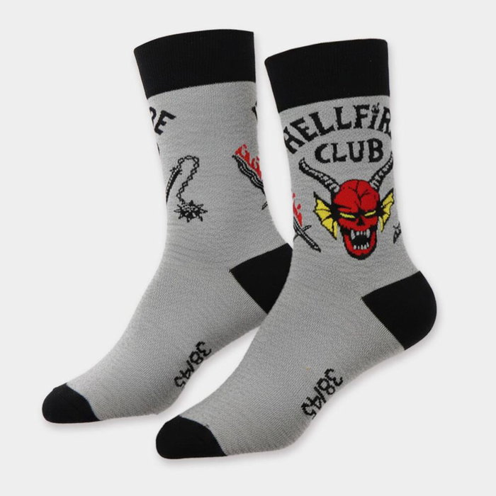 Cerdá Lot de 3 chaussettes Stranger Things, Taille 38-45