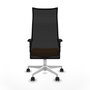 Piqueras y Crespo Chaise de Bureau Albacete Orange et Noir