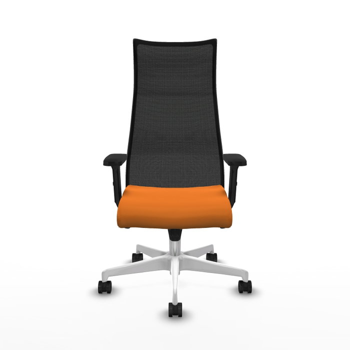 Piqueras y Crespo Chaise de Bureau Albacete Orange et Noir Piqueras y Crespo Chaise de Bureau Albacete Orange et Noir