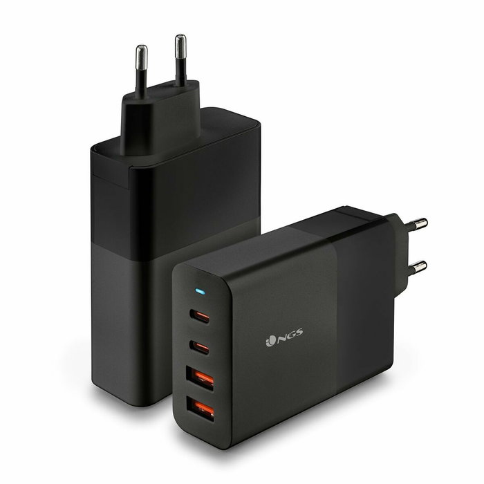 Chargeur mural NGS Ultrar Noir 100 W Chargeur mural NGS Ultrar Noir 100 W