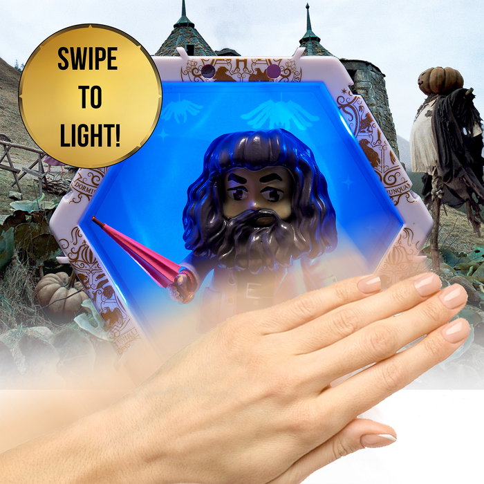 Wow Pods Figurine Wow! Pod Lumineuse et Connectable Wizarding World - Hagrid - Harry Potter - Lampe de Nuit LED avec Capteur de Mouvement - Enfant 3 Ans et Plus