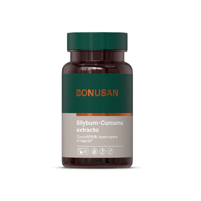 BONUSAN Silybum-Curcuma extrait 60 capsules BONUSAN Silybum-Curcuma extrait 60 capsules