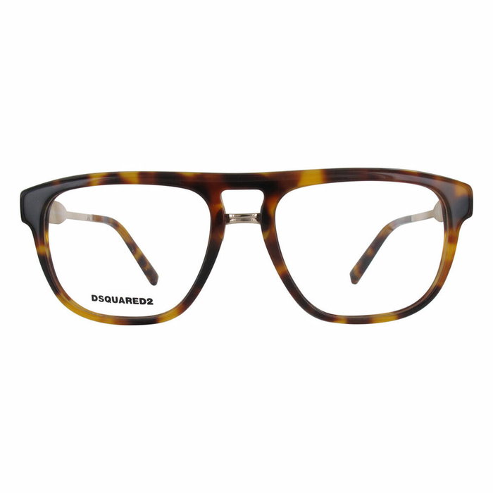 Monture de Lunettes Homme Dsquared2 DQ5257-052-53 Doré Ø 53 mm