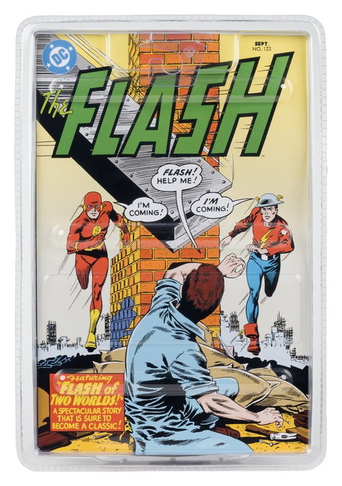 McFarlane Toys DC Direct Page Punchers figurine The Flash Jay Garrick (The Flash #123) (Red Platinum Edition) 18 cm McFarlane Toys DC Direct Page Punchers figurine The Flash Jay Garrick (The Flash #123) (Red Platinum Edition) 18 cm