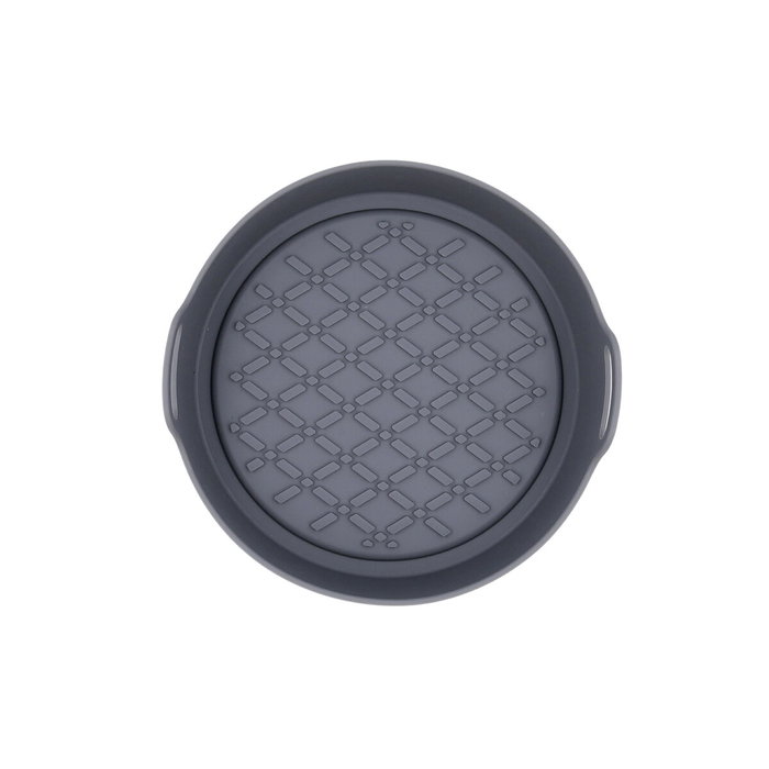 Quid Panier pour Friteuse à Air Silicone Gris 18 x 7,8 cm (12 Unités) Quid Panier pour Friteuse à Air Silicone Gris 18 x 7,8 cm (12 Unités)