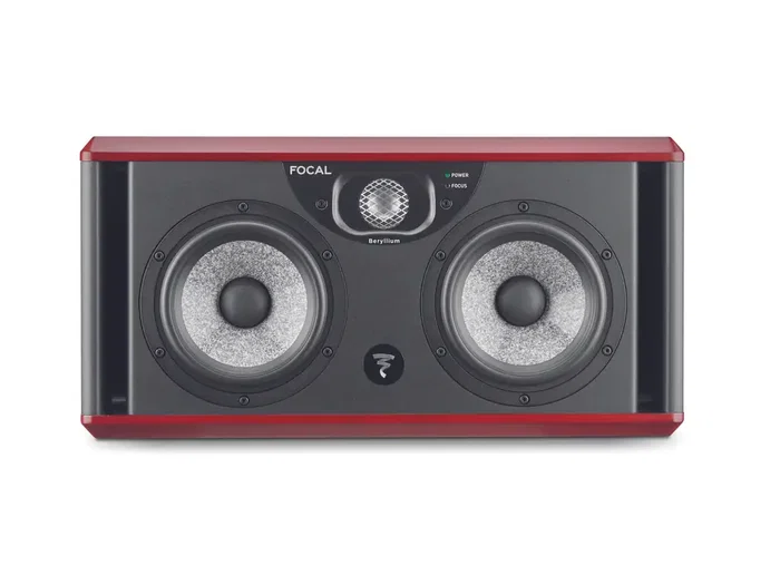 FOCAL Twin 6 - Enceinte de monitoring active avec tweeter en beryllium de 1,5", 2 woofers de 6,5", 112 dB SPL, XLR