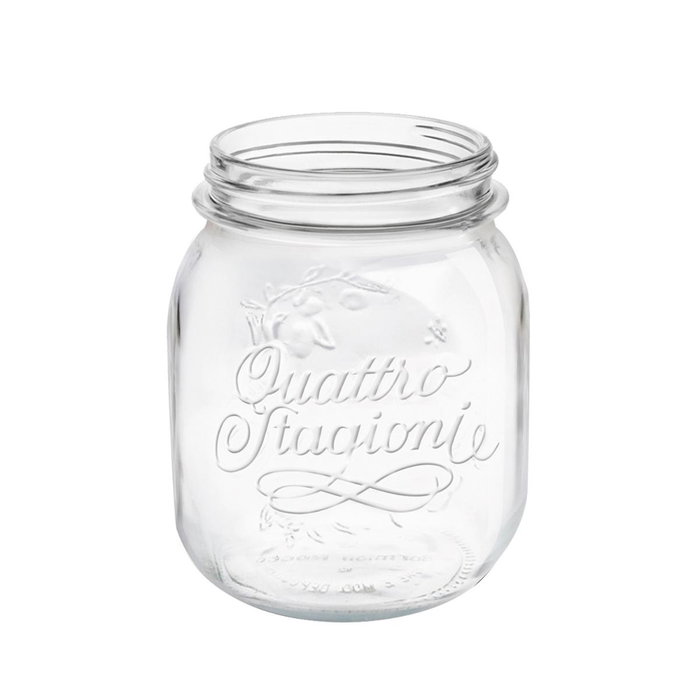 Tarro Conserva Vidrio Quattro Stagioni Bormioli Rocco 70 cL (12 Unidades)