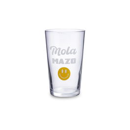 Vaso Alto Vidrio Frases 90 Luminarc 50 cL