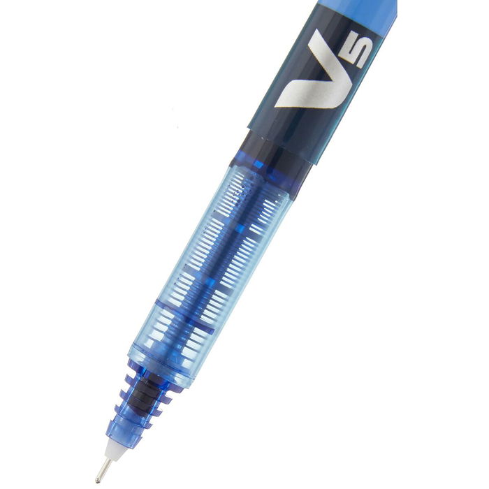 stylo à encre liquide Pilot V-5 Bleu 0,5 mm 0,3 mm (12 Unités)
