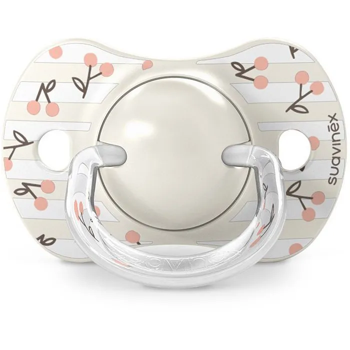 Suavinex Lot de 2 Sucettes Birdies SX Pro - Taille 0-6 mois - Rose - Tétine conforme au développement buccal