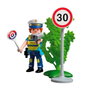 Playmobil Policier avec Radar de Vitesse 72029
