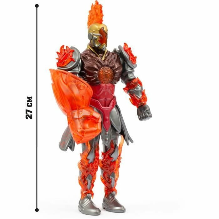 Gormiti Figurine articulée avec arme Modèle Feu - 27 cm