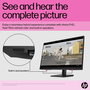 HP Écran LCD 60,5 cm / 23,8 pouces P24h G5 - Full HD 1080p, 75 Hz, Haut-parleurs intégrés, Réglable en hauteur