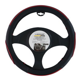Dunlop Housse de volant noir avec détail rouge Ø 37-39 cm
