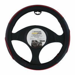 Dunlop Housse pour volant Noir avec détails rouges Ø 37-39 cm