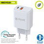 Chargeur mural Muvit for Change MC-215 Blanc 18 W 25 W