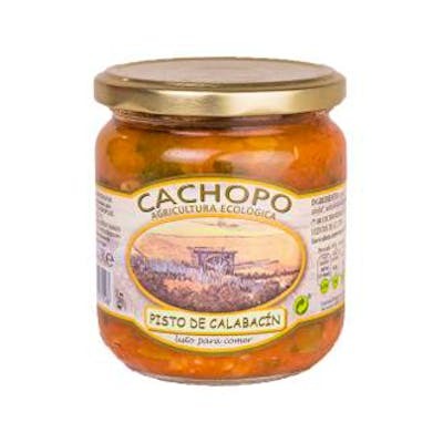 CACHOPO Pisto de Calabacín bio 370 ml - Conserve de courgettes cuisinée CACHOPO Pisto de Calabacín bio 370 ml - Conserve de courgettes cuisinée