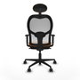 Piqueras y Crespo Chaise de Bureau 1D036N1 Orange