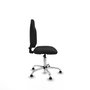 PIQUERAS Y CRESPO Chaise de bureau Algarra en similicuir noir