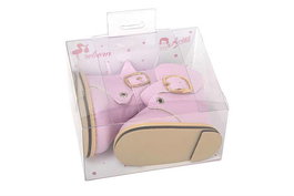Muñecas Arias - Set de bottes roses pour poupées de 40 cm - Accessoire pour poupée - Recommandé à partir de 3 ans