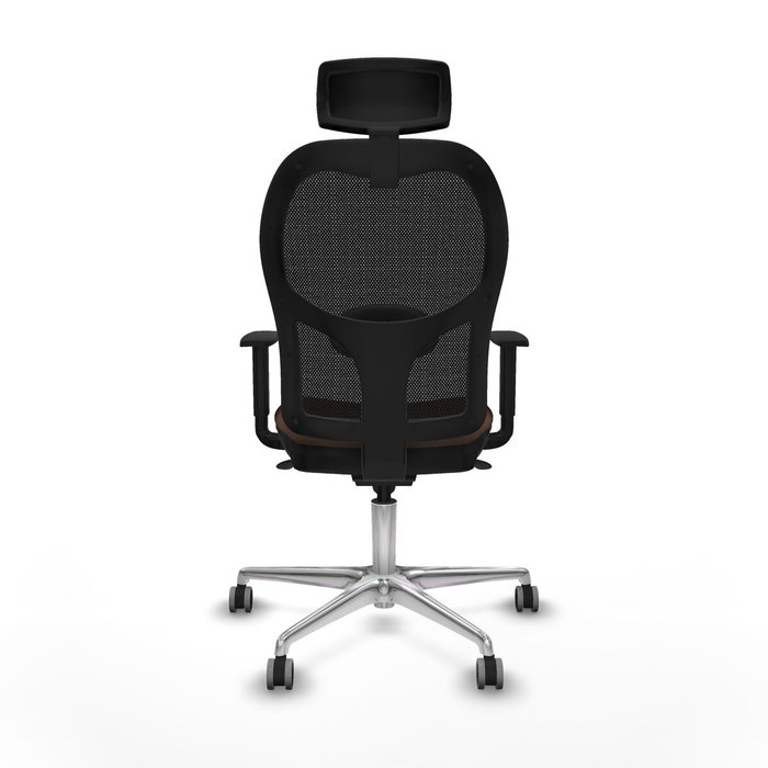 Piqueras y Crespo Chaise de Bureau 1D086G2 Noir Brun foncé Piqueras y Crespo Chaise de Bureau 1D086G2 Noir Brun foncé