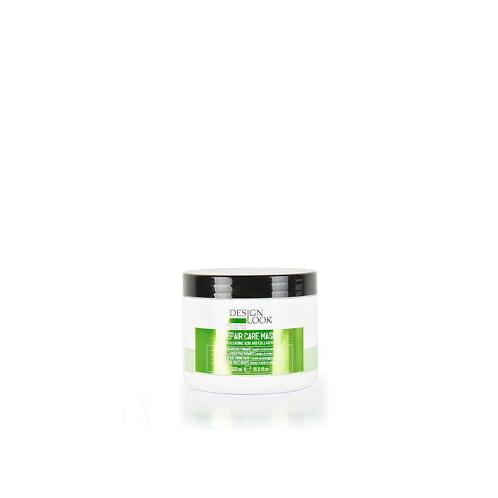 Design Look Mascarilla Reestructurante Acide Hyaluronique et Collagène Repair Care pour Cheveux Traités et Abîmés 500 mL Design Look Mascarilla Reestructurante Acide Hyaluronique et Collagène Repair Care pour Cheveux Traités et Abîmés 500 mL