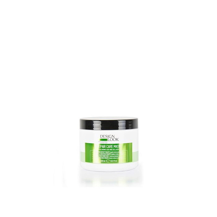 Design Look Mascarilla Reestructurante Acide Hyaluronique et Collagène Repair Care pour Cheveux Traités et Abîmés 500 mL Design Look Mascarilla Reestructurante Acide Hyaluronique et Collagène Repair Care pour Cheveux Traités et Abîmés 500 mL