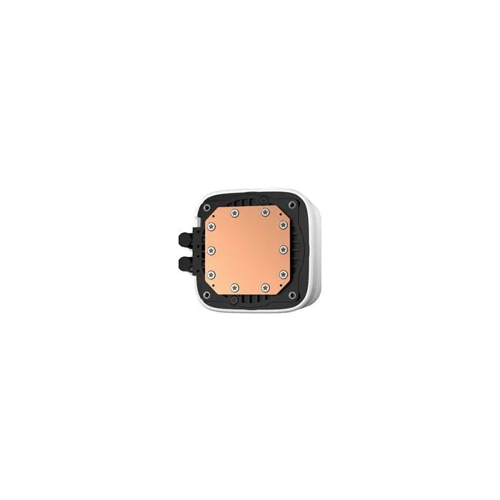 Deepcool LD240 - Refroidisseur liquide tout-en-un pour PC avec 2 ventilateurs 12 cm - Refroidissement à eau AIO - Radiateur 240 mm - Blanc