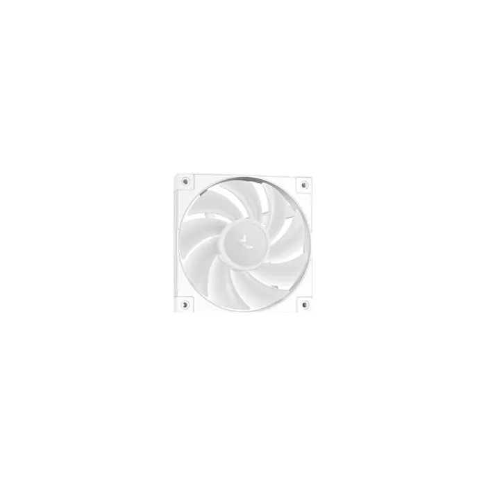 Deepcool LD240 - Refroidisseur liquide tout-en-un pour PC avec 2 ventilateurs 12 cm - Refroidissement à eau AIO - Radiateur 240 mm - Blanc