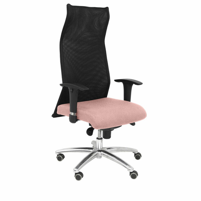Piqueras y Crespo Chaise de Bureau Sahuco Bali Rose et Noir Piqueras y Crespo Chaise de Bureau Sahuco Bali Rose et Noir