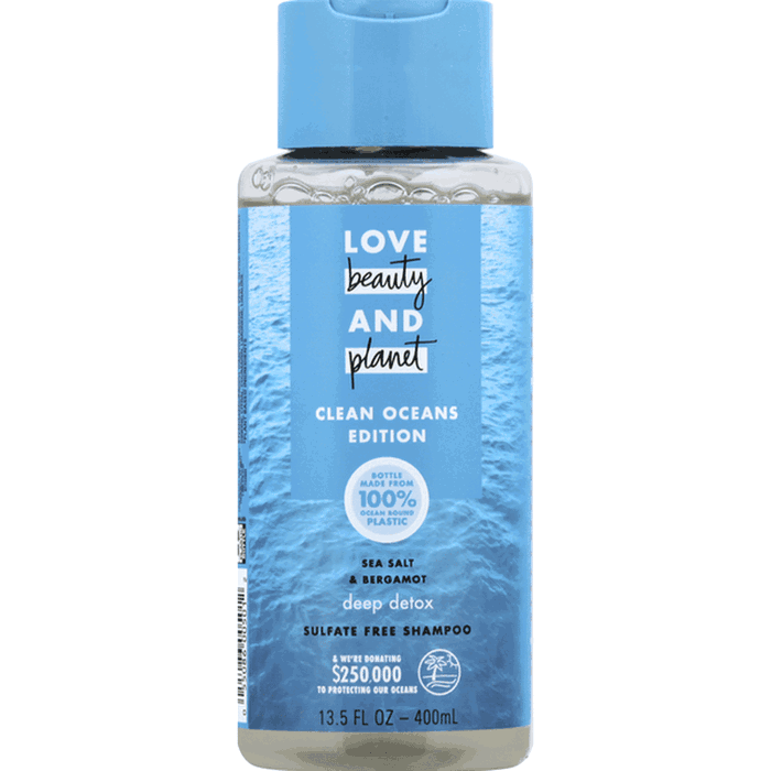 Love Beauty And Planet Shampooing Cheveux Sel Marin et Bergamote 400 ml Love Beauty And Planet Shampooing Cheveux Sel Marin et Bergamote 400 ml