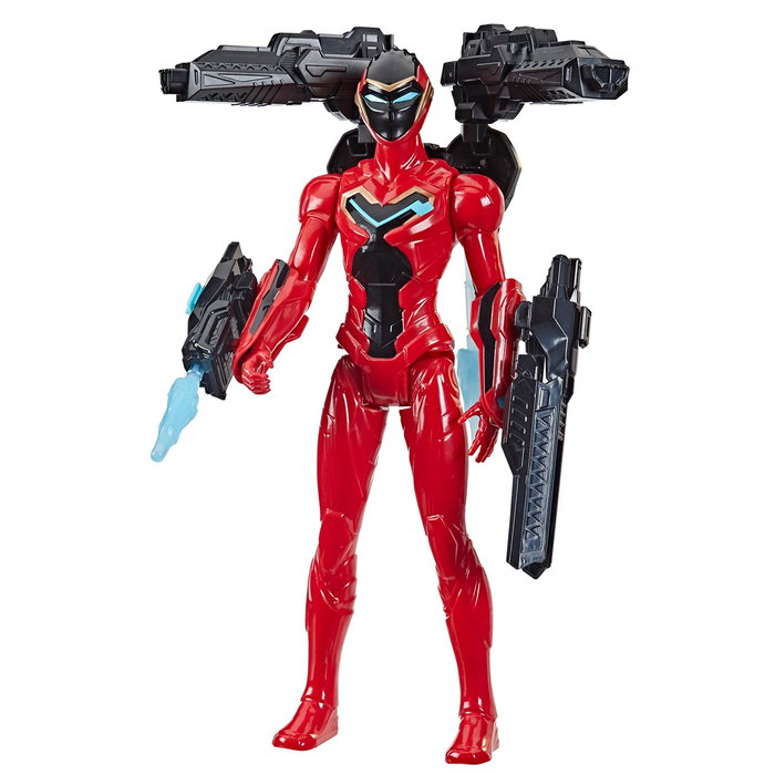 Hasbro - Marvel Legends - Figurine Titan avec Blaster Black Panther - Figurine articulée inspirée du film - Produit sous licence - À partir de 4 ans
