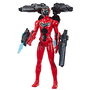 Hasbro - Marvel Legends - Figurine Titan avec Blaster Black Panther - Figurine articulée inspirée du film - Produit sous licence - À partir de 4 ans