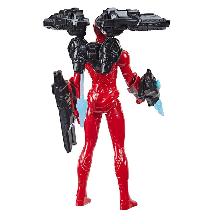 Hasbro - Marvel Legends - Figurine Titan avec Blaster Black Panther - Figurine articulée inspirée du film - Produit sous licence - À partir de 4 ans