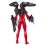 Hasbro - Marvel Legends - Figurine Titan avec Blaster Black Panther - Figurine articulée inspirée du film - Produit sous licence - À partir de 4 ans