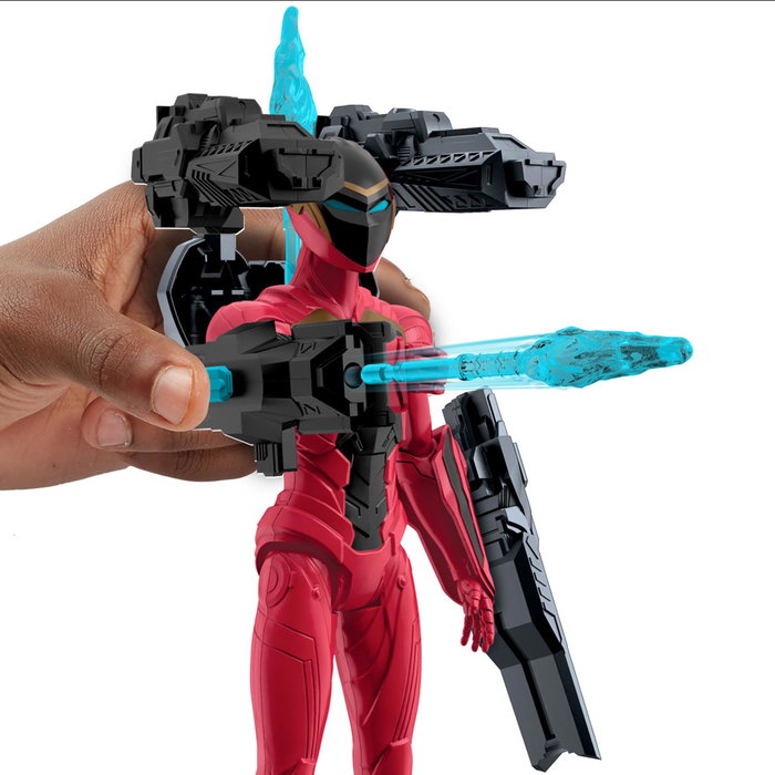 Hasbro - Marvel Legends - Figurine Titan avec Blaster Black Panther - Figurine articulée inspirée du film - Produit sous licence - À partir de 4 ans