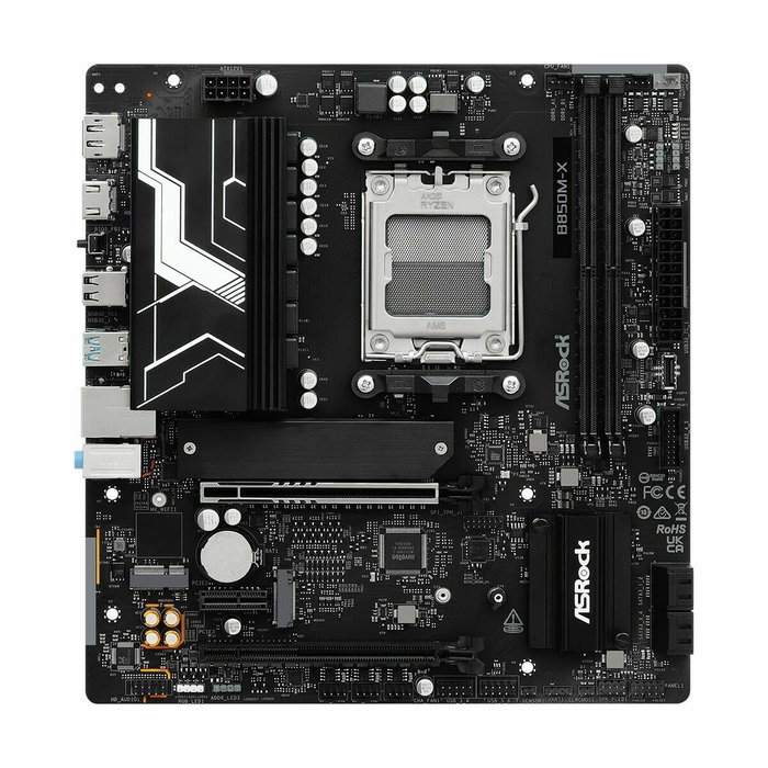 Carte Mère ASRock B850M-X R2.0 AMD B850 AMD AM5 Carte Mère ASRock B850M-X R2.0 AMD B850 AMD AM5