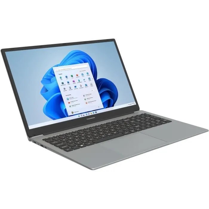 Thomson TH15I510-16GR512 PC Portable 15,6 pouces HD Intel Core i5 16Go RAM 512Go SSD Windows 11 Clavier AZERTY