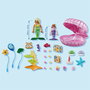 PLAYMOBIL - Fête d'Anniversaire des Sirènes Princess Magic 71446, Set de Jeu avec Coquillage, Gâteaux et Accessoires, 4 Ans et Plus