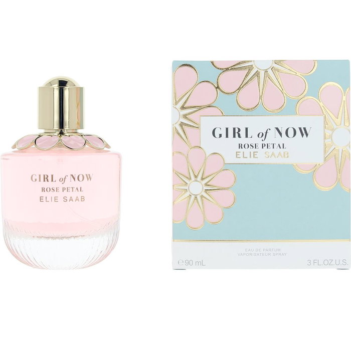 Elie Saab Girl of Now Rose Petal Eau de Parfum Vaporisateur - Parfum pour Femme - 90 ml - Notes de Rose, Magnolia, Pêche et Poivre de Sichuan Elie Saab Girl of Now Rose Petal Eau de Parfum Vaporisateur - Parfum pour Femme - 90 ml - Notes de Rose, Magnolia, Pêche et Poivre de Sichuan