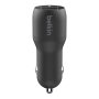Belkin CCD001BT1MBK Chargeur Voiture Double USB-A 24W + Câble USB-A vers Lightning 1m Noir