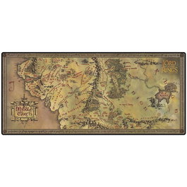 PYRAMID Tapis de souris gaming grand format - Carte Le Seigneur des Anneaux
