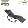 Color Baby Tumbona - Chaise longue Aktive en Textilene et acier, 172 x 53 x 75 cm, âge minimum 3 ans