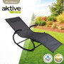 Color Baby Tumbona - Chaise longue Aktive en Textilene et acier, 172 x 53 x 75 cm, âge minimum 3 ans