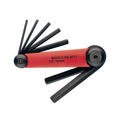 BAHCO Jeu de Clés Allen 7 Pièces 1.5-6mm