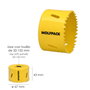 WOLFPACK LINEA PROFESIONAL Scie cloche bimétal Target Ø 67 mm