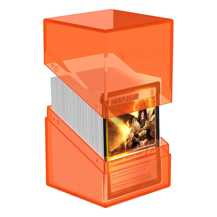 Ultimate Guard Boulder 100+ Clear - Poppy Topaz Ultimate Guard Boulder 100+ Clear - Poppy Topaz